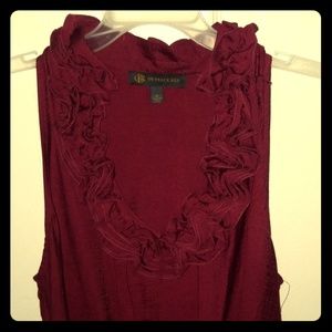 Outback Red Sleeveless Blouse